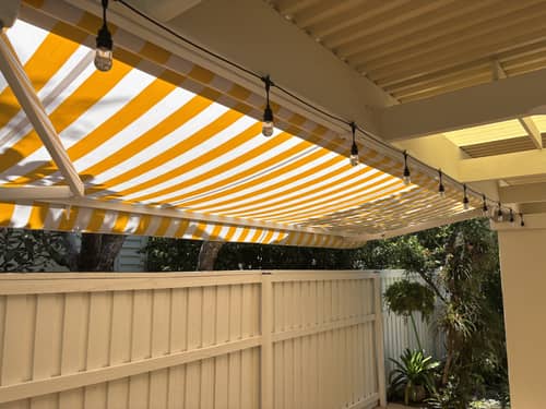 Folding Arm Awning 9